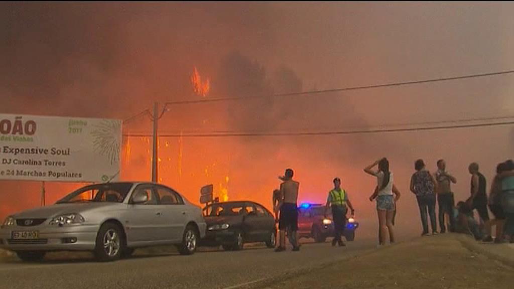 Video: Incendio en Portugal deja al menos 57 muertos y 59 heridos | ORAIN
