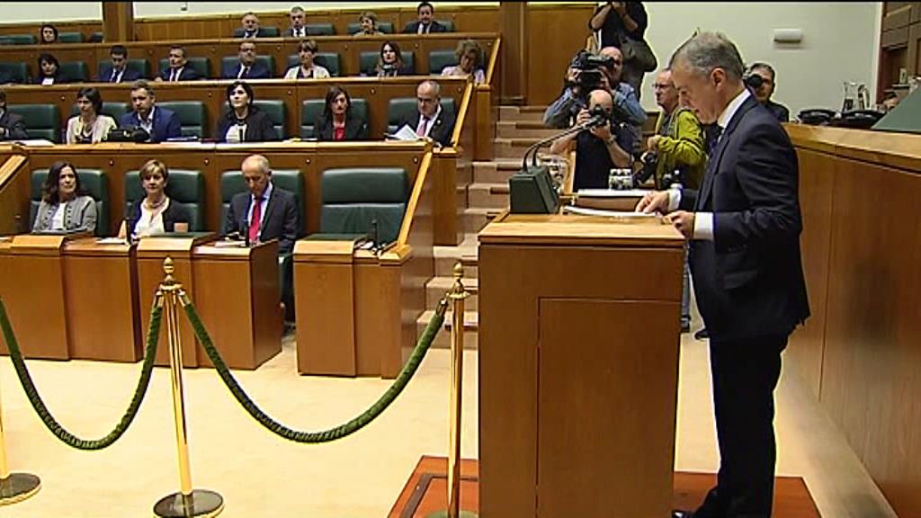 Vídeo: Reflexión del lehendakari Urkullu sobre el conflicto en Cataluña ...