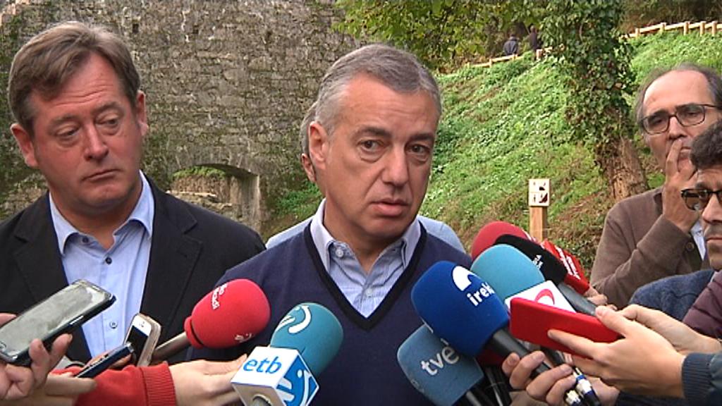 Declaraciones del lehendakari Urkullu tras la independencia de Cataluña ...