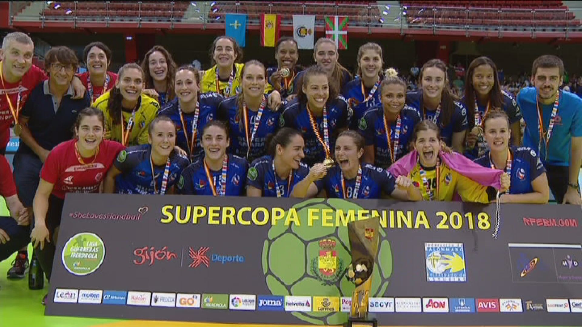 Balonmano: Bera Bera, campeón de la Supercopa de España por séptima vez