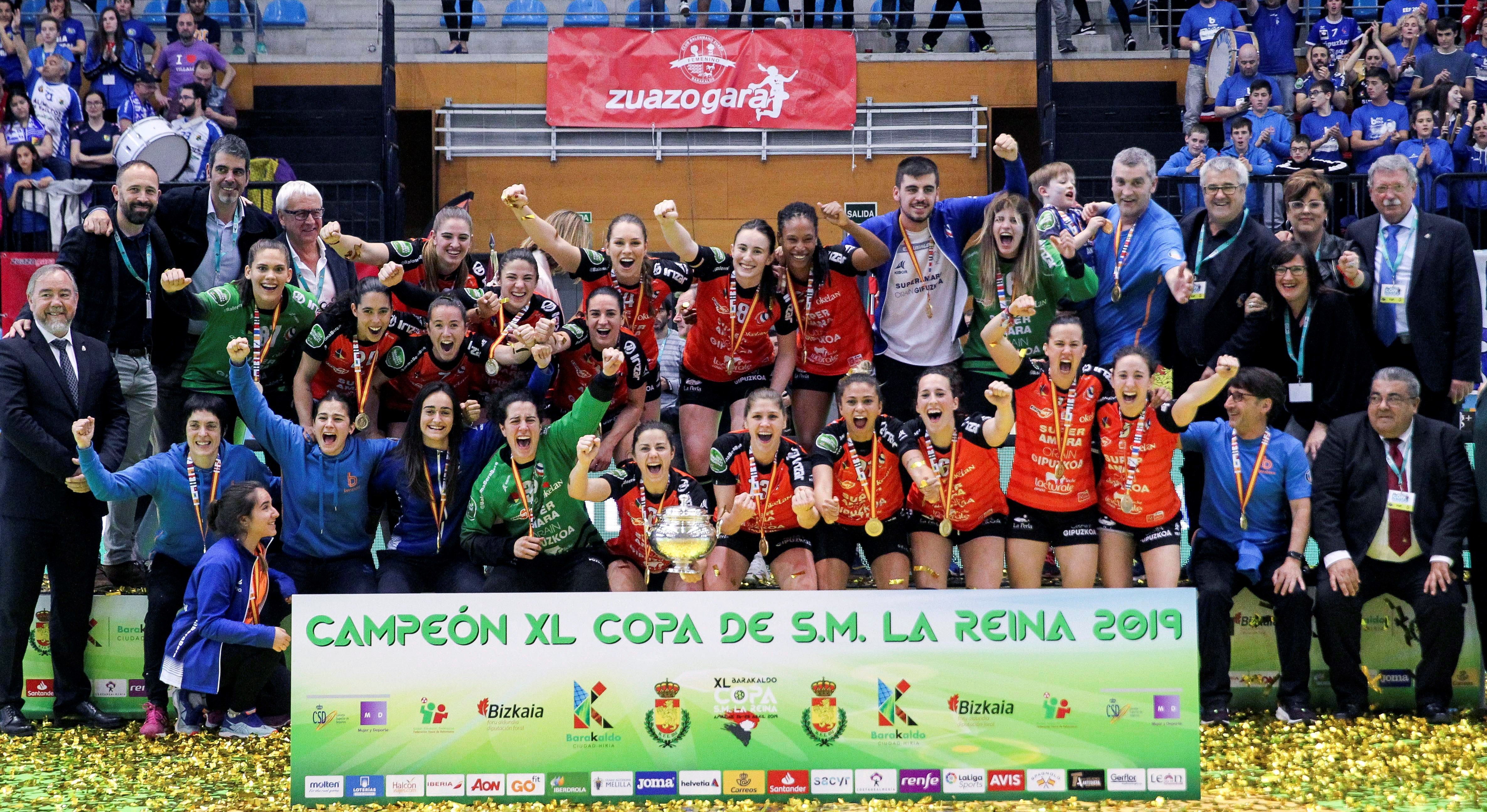 Vídeo: El Bera Bera levanta la Copa de la Reina 2019