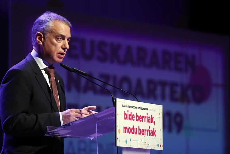 Acto institucional del lehendakari Urkullu el Día del Euskera de 2019 ...