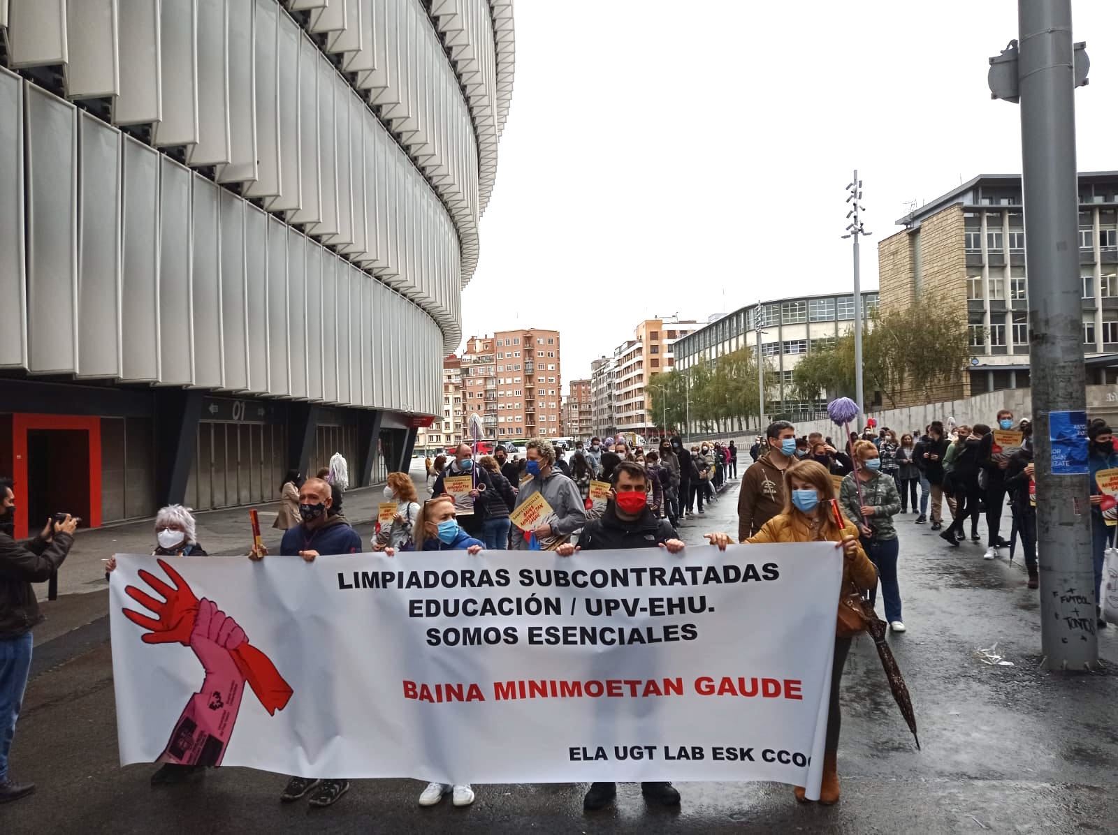 Huelga de las trabajadoras de la limpieza de los centros de enseñanza ...