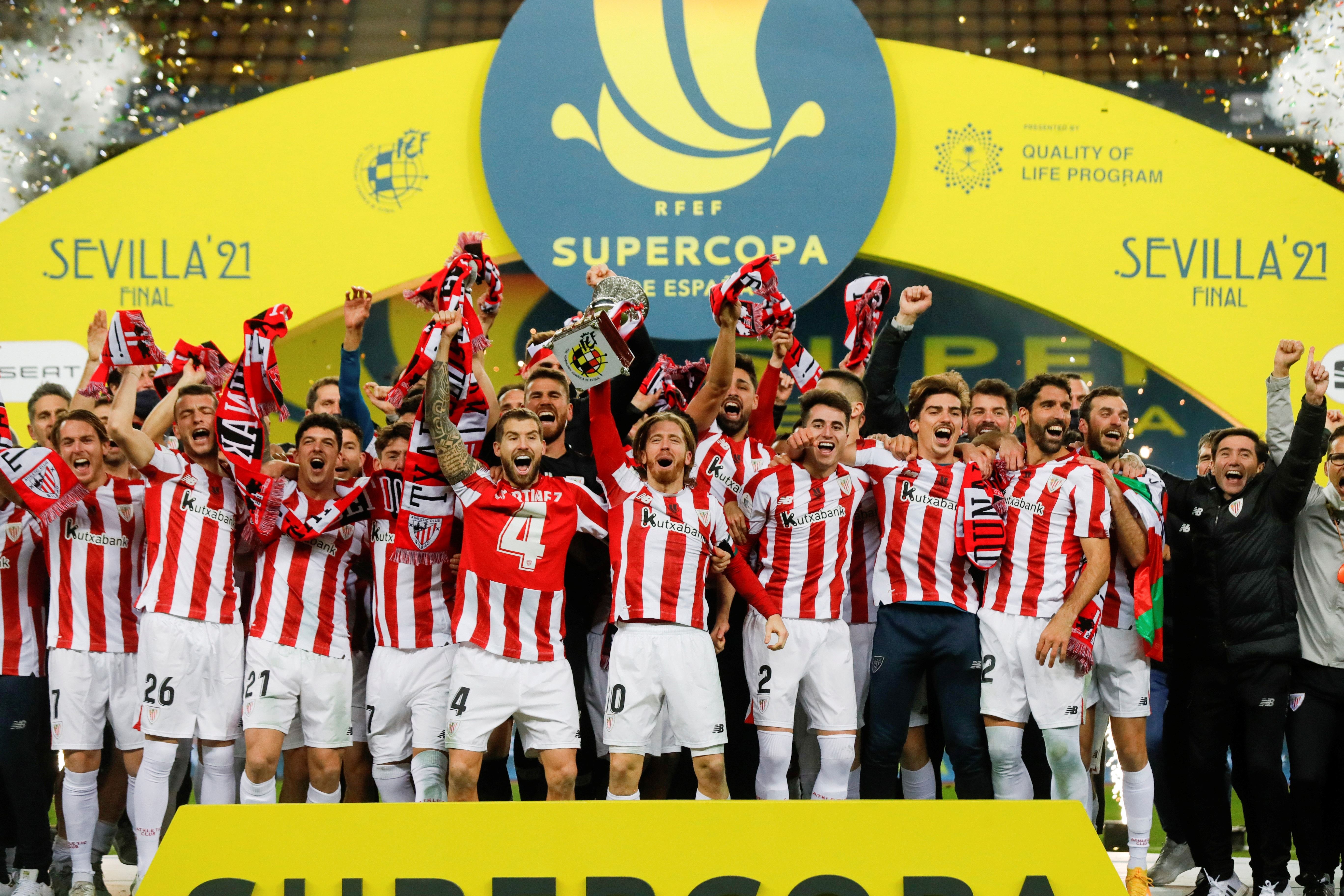 Final de la Supercopa 2021: El Athletic campeón tras ganar al Barcelona ...