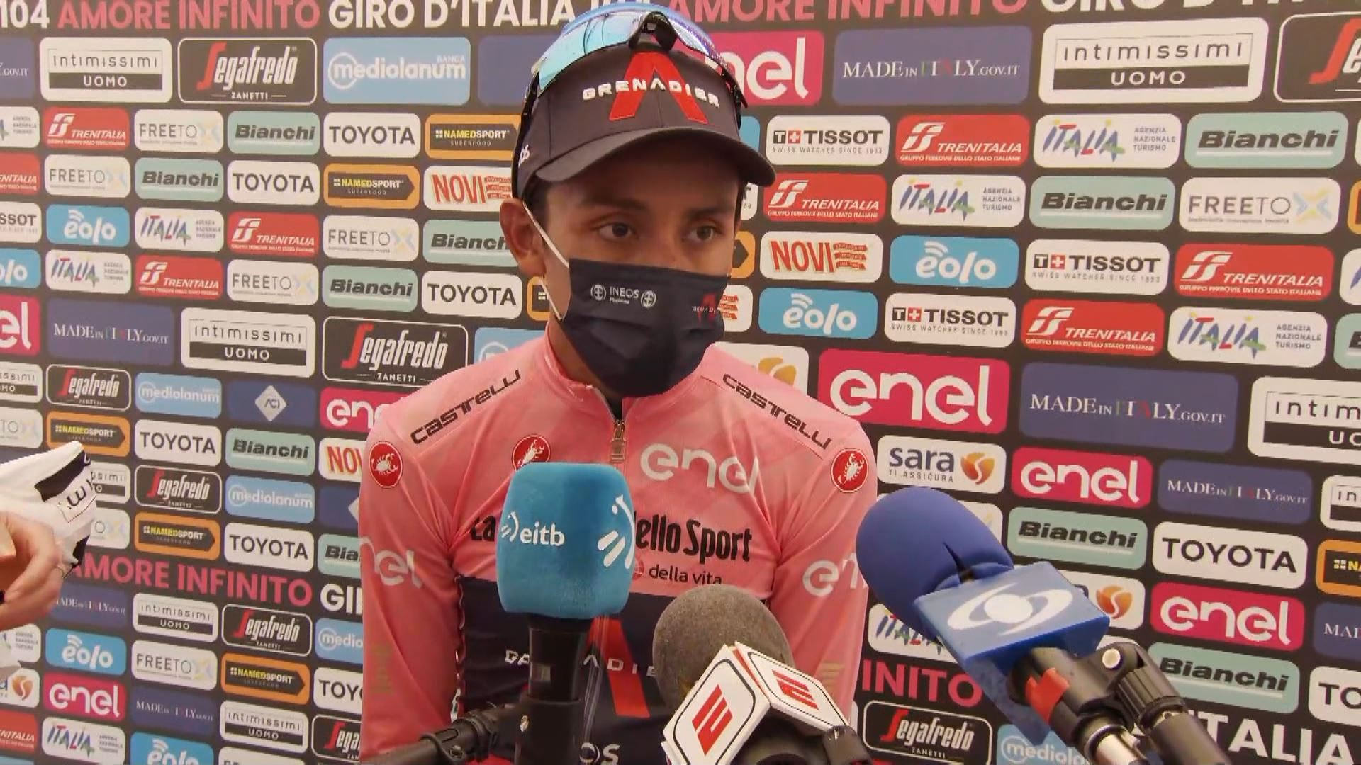 Vídeo: Declaraciones de Egan Bernal tras la etapa 11 del Giro de Italia ...