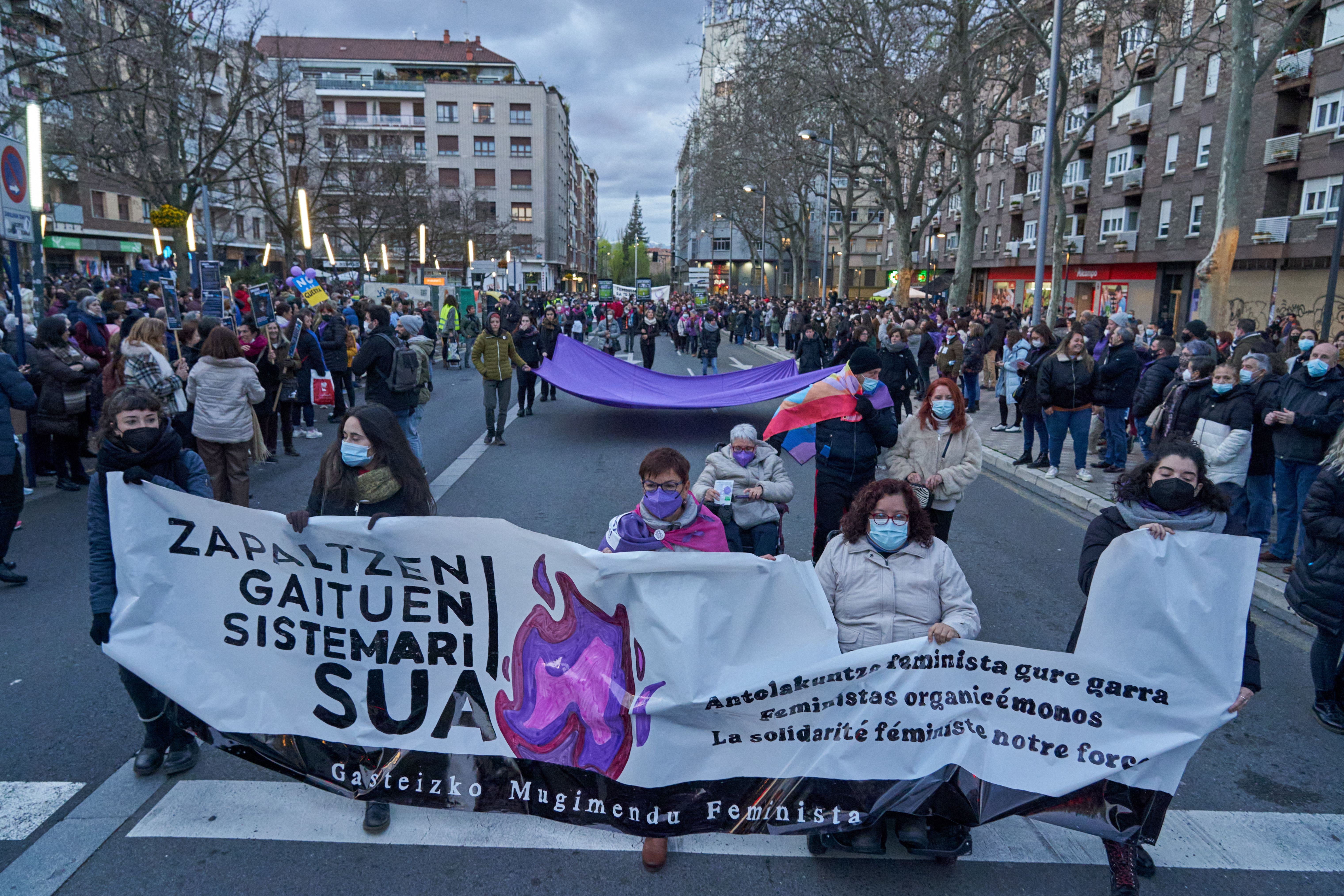 Horarios y lugares de las manifestaciones del 8M en Euskal Herria en ...
