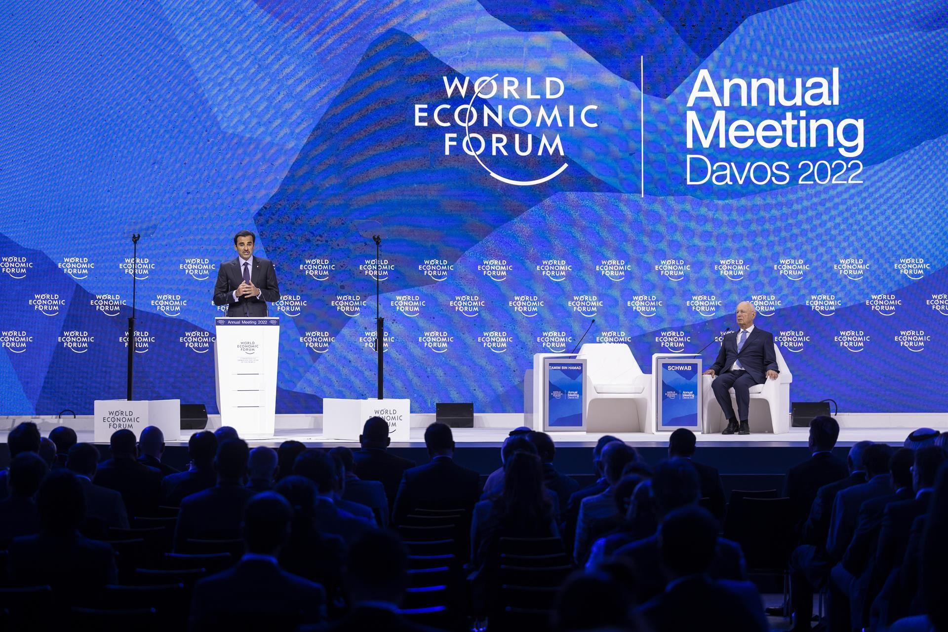 El Foro de Davos muestra su preocupación por las crisis energética y ...