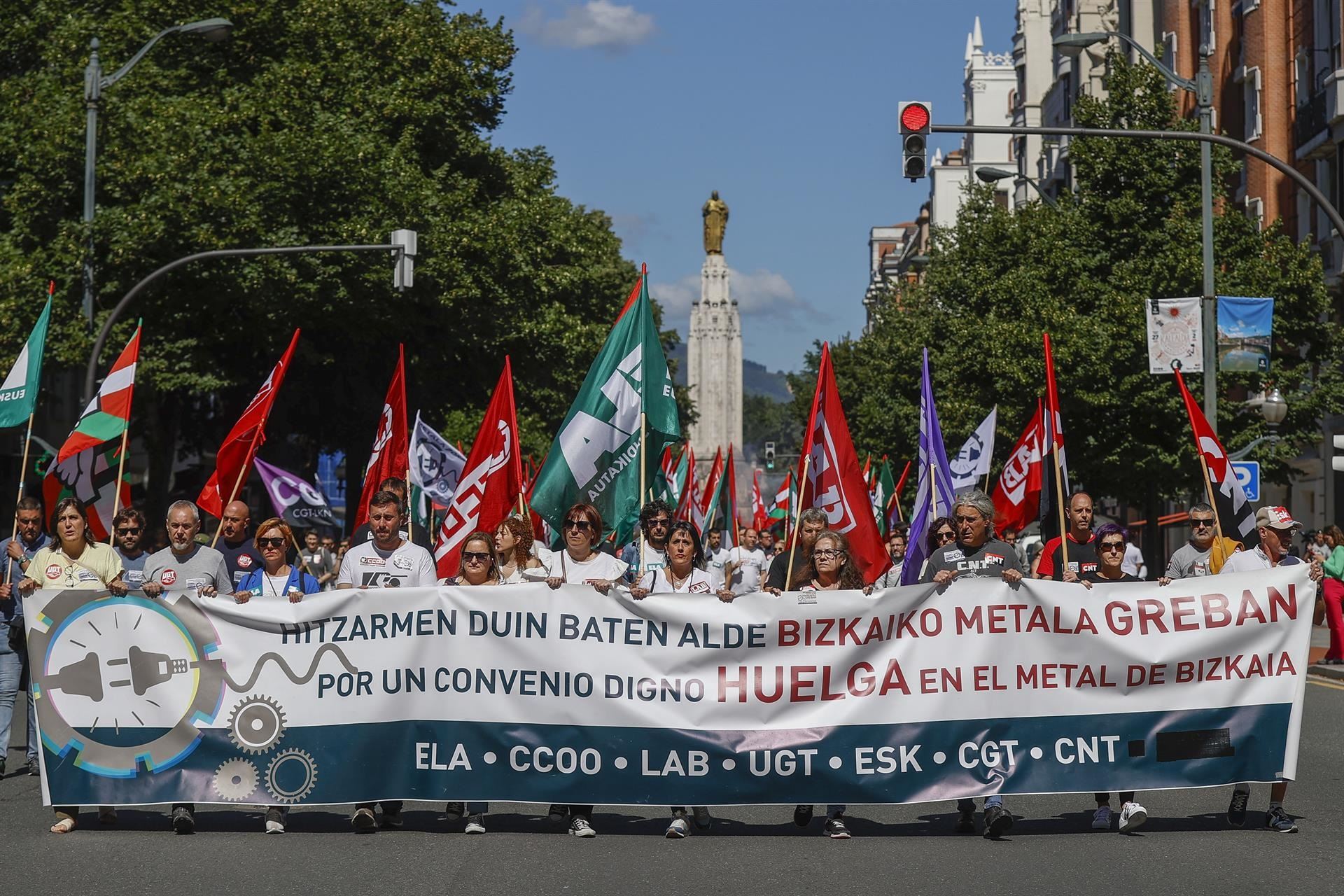 La patronal del Metal de Bizkaia califica de "irresponsable" las tres ...