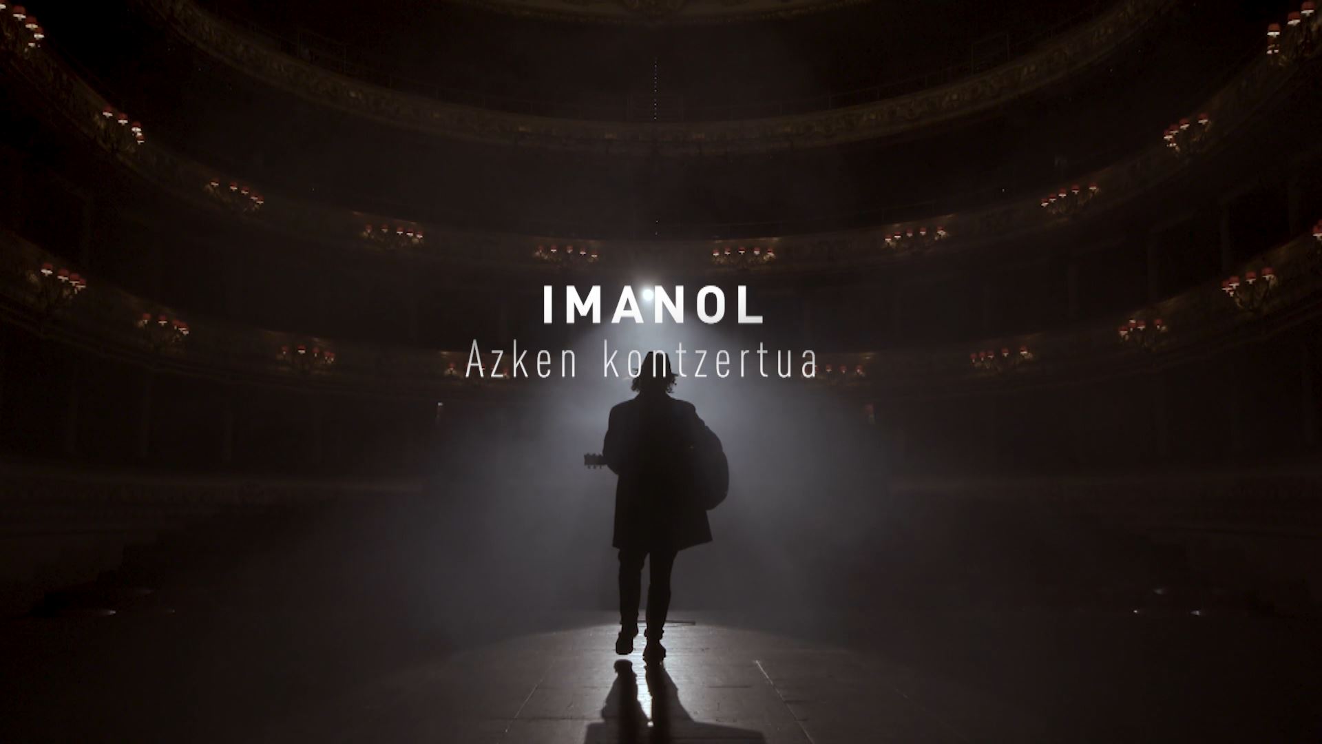 Vídeo: Adelanto del documental ''Imanol. Azken kontzertua''