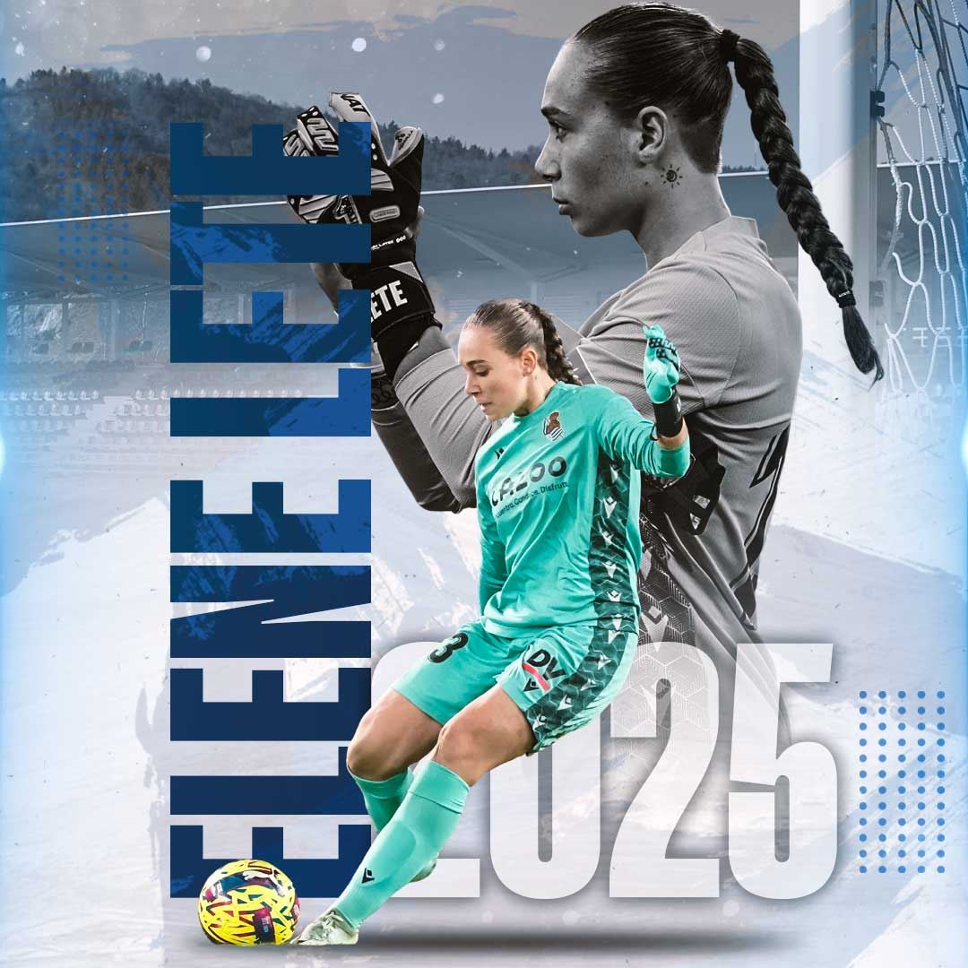 Elene Lete prolonga su contrato con la Real Sociedad hasta 2025