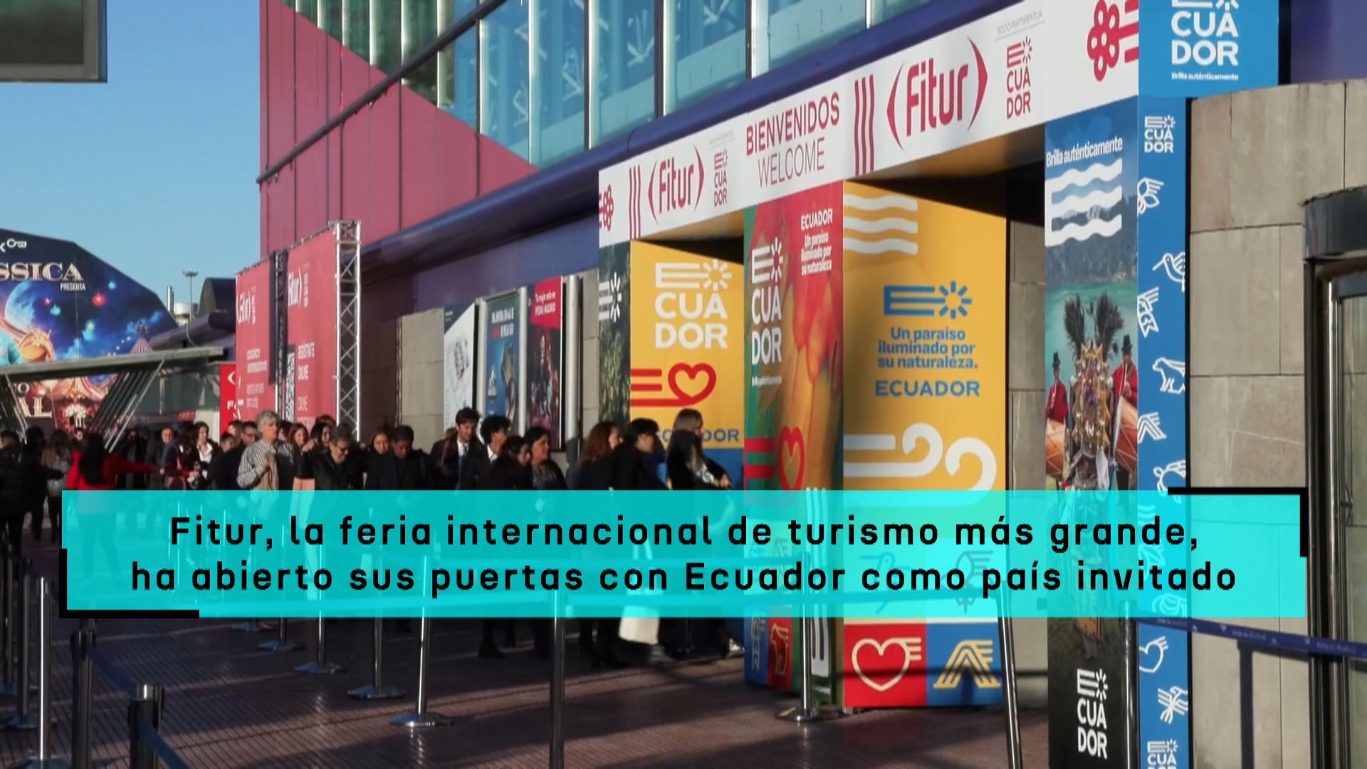 Vídeo: Fitur, la feria internacional de turismo más grande, abre sus ...