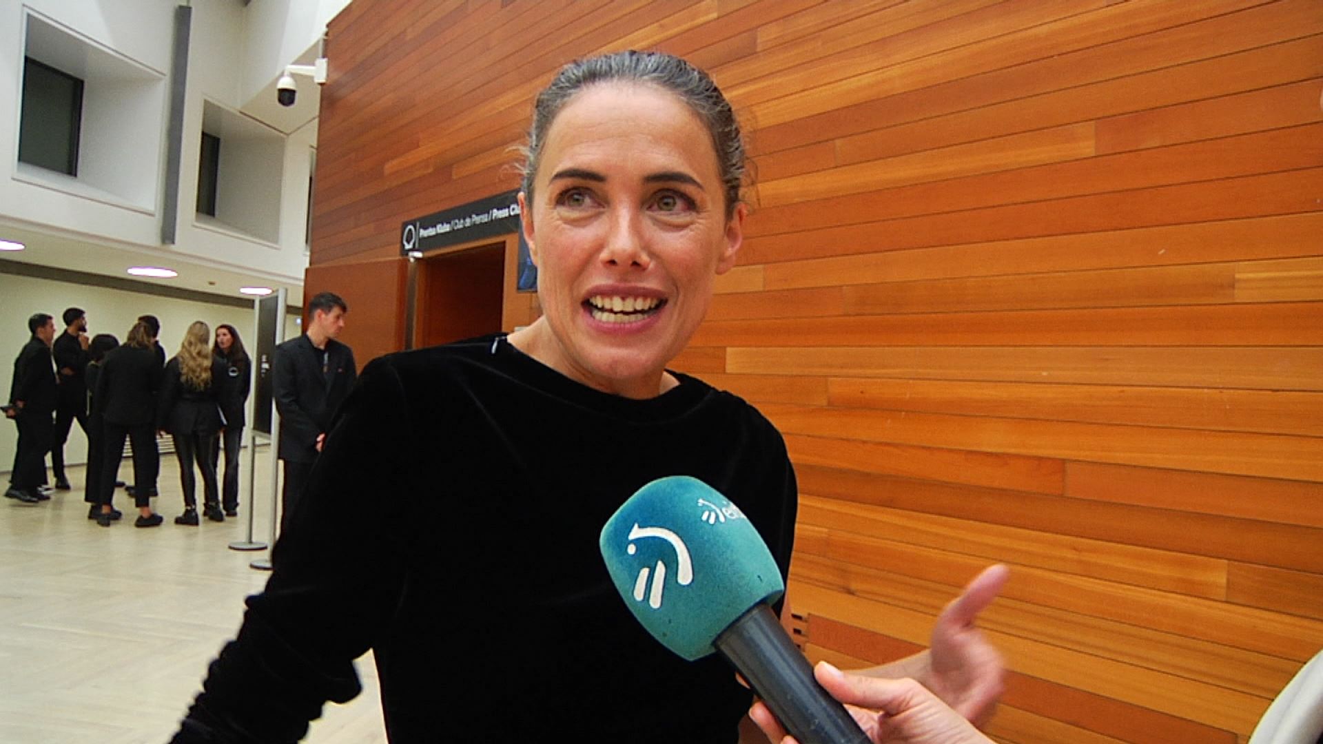 Patricia López Arnaiz ''feliz'', tras recibir la Concha de Plata | ORAIN