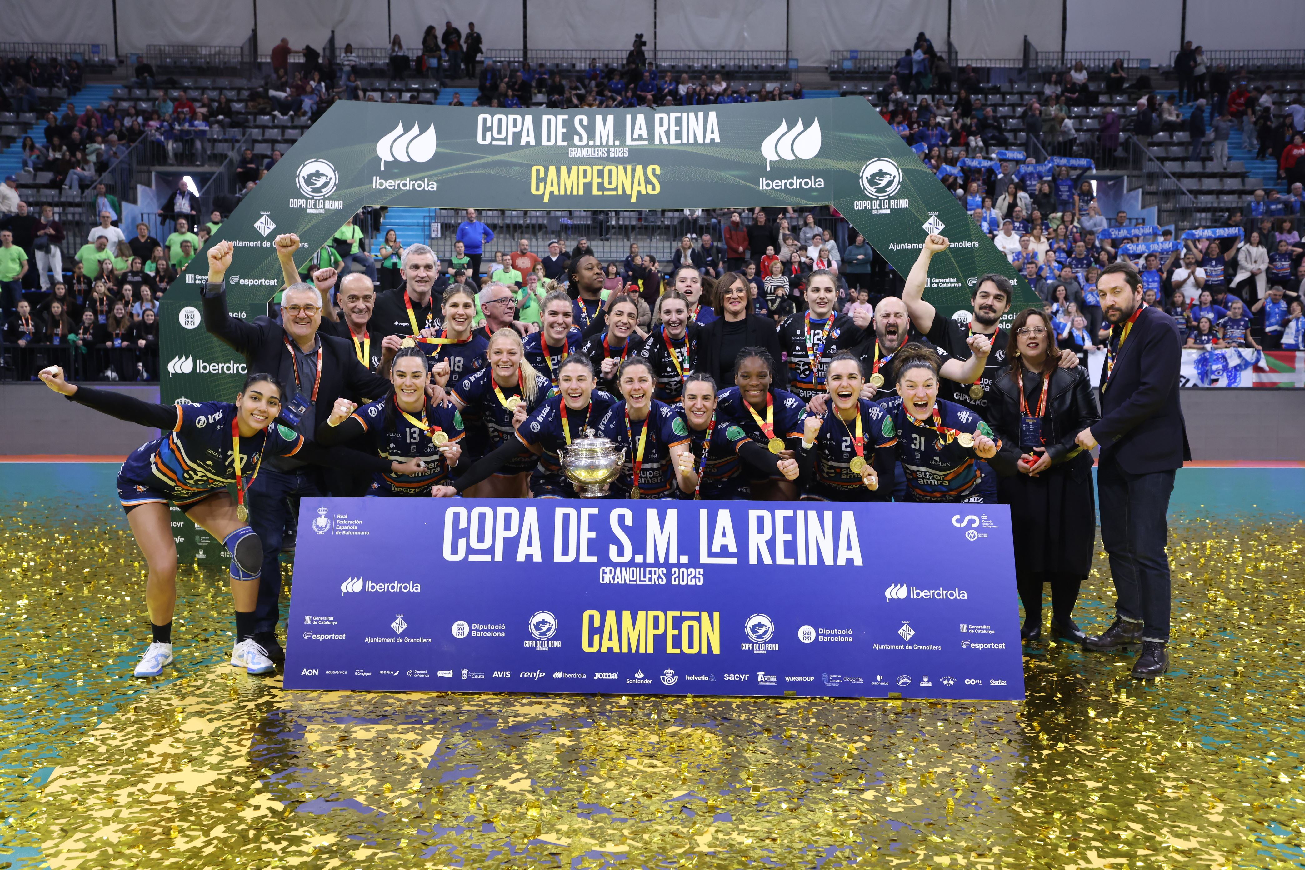 Super Amara Bera Bera, campeonas de la Copa de la Reina