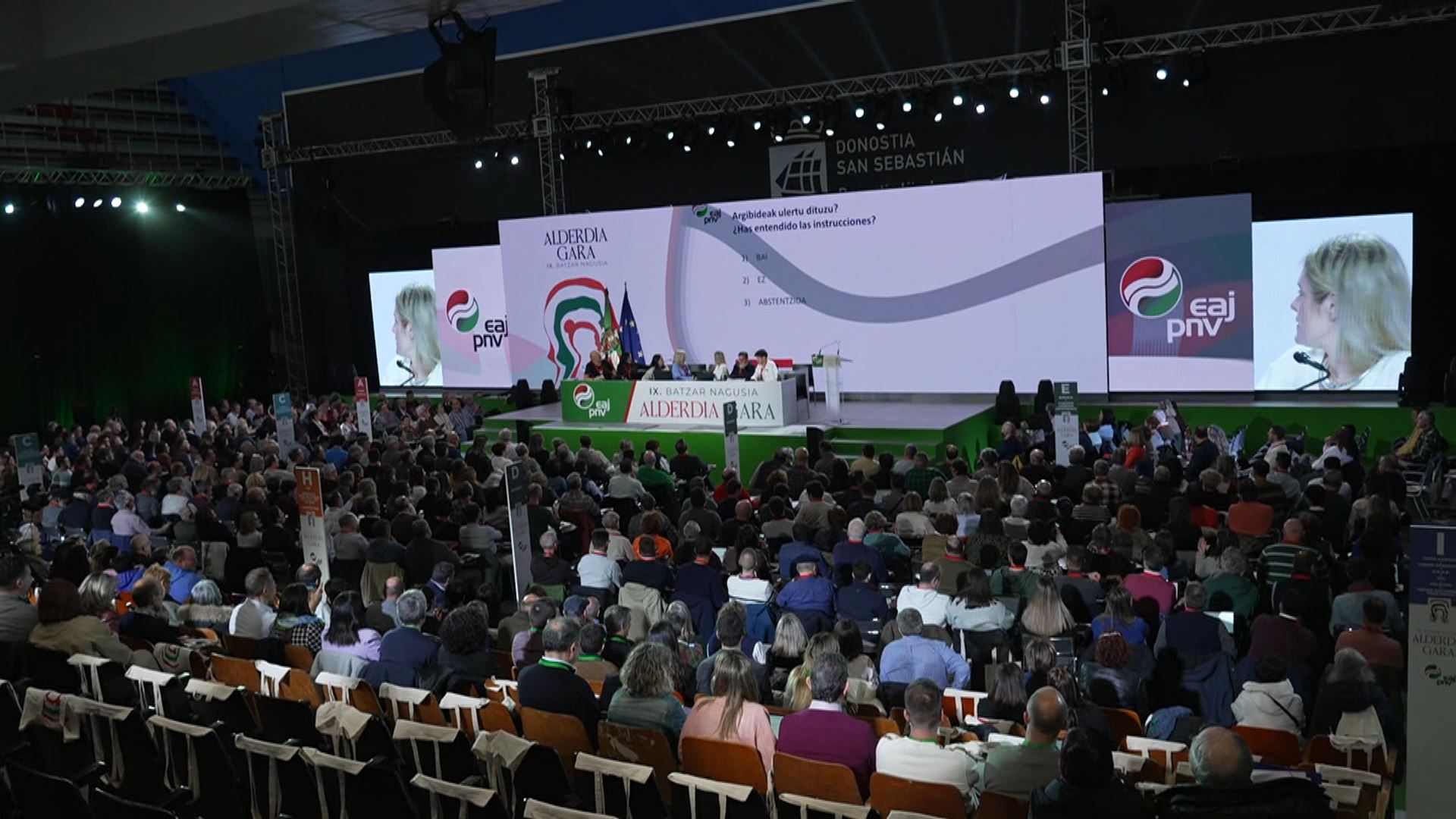 Atano Vídeo: Comienza la IX Asamblea General del PNV en el Atano III de San ...