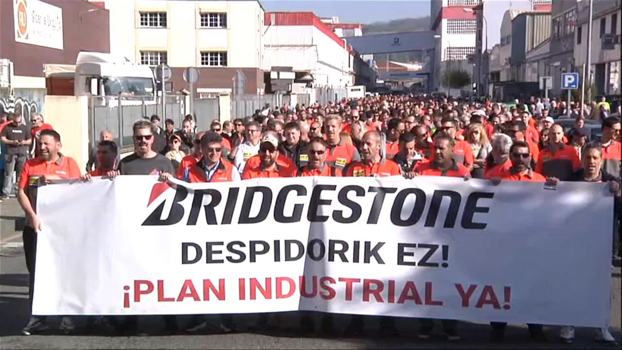 Nueva jornada de huelga el 15 de abril en Bridgestone de Basauri y Usansolo