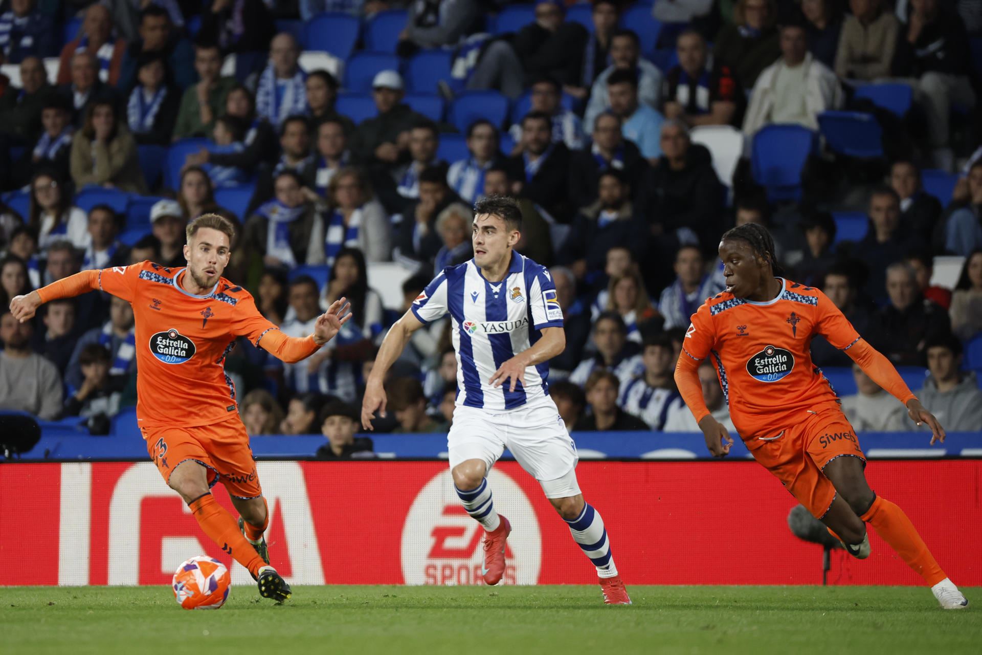 La Real Sociedad cae ante el Celta (0-1), y no puede acercarse a los ...