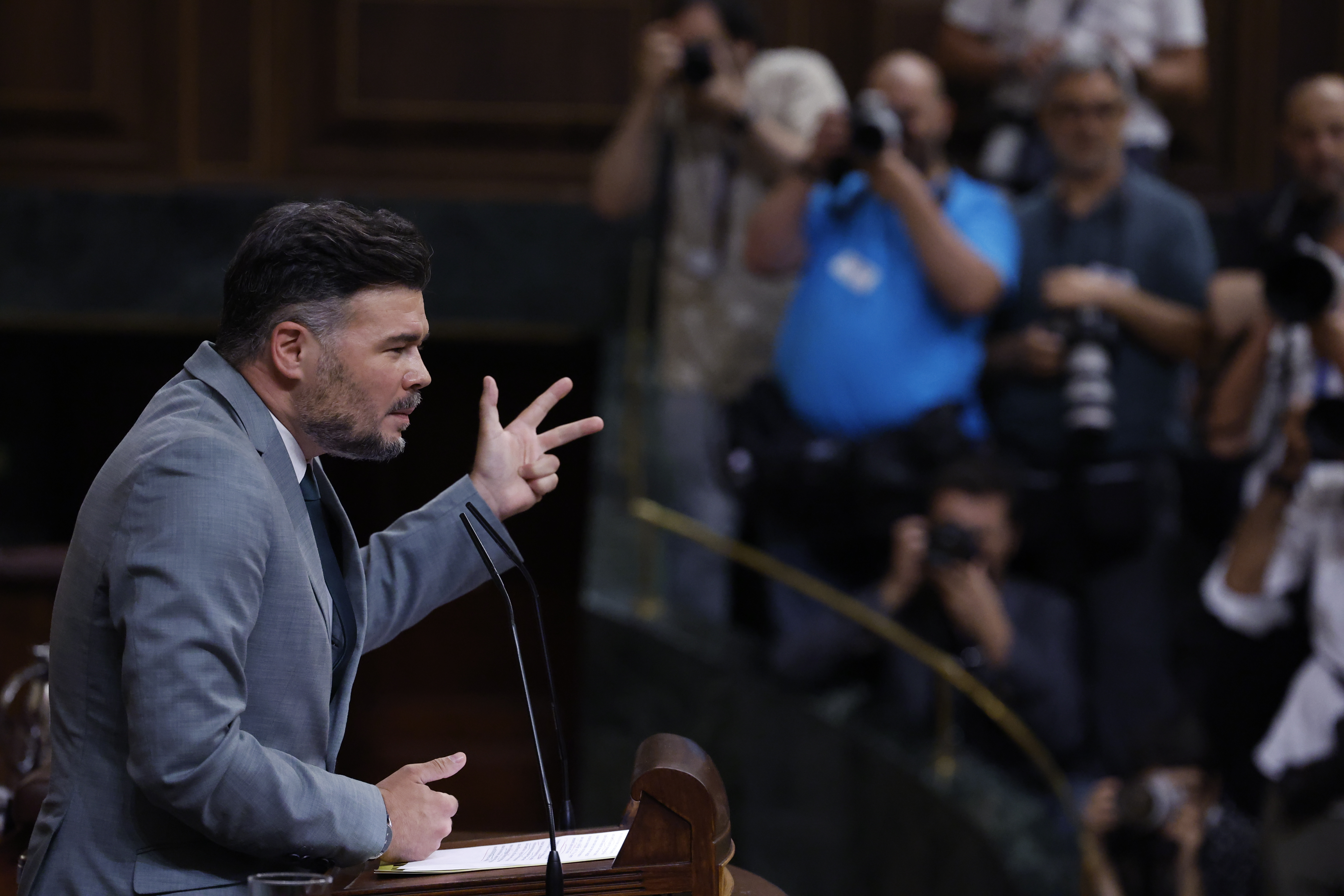 Rufián asegura que no romperá con ERC por las discrepancias por una ...