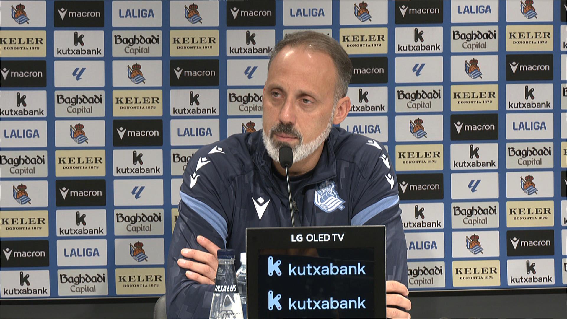 Declaraciones del entrenador de la Real Sociedad, Pellegrino Matarazzo ...
