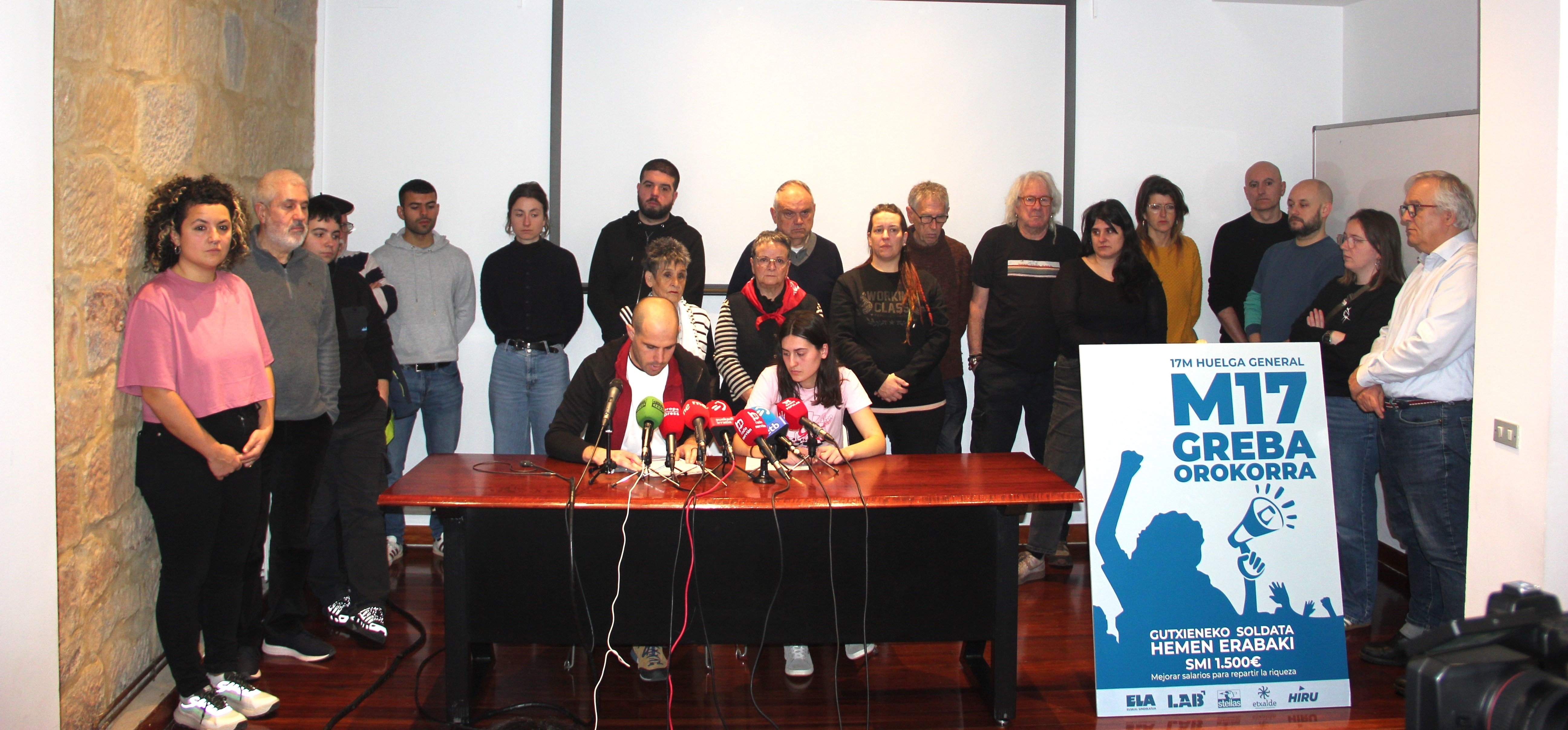 Más de 50 agentes sociales se suman a la huelga general del 17 de marzo ...