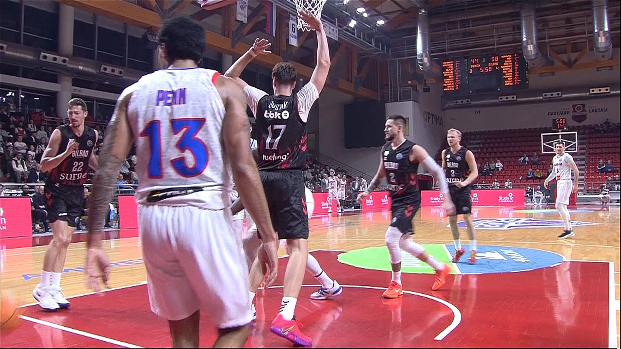 Surne Bilbao defeats Igokea 79-92 in Bosnia
