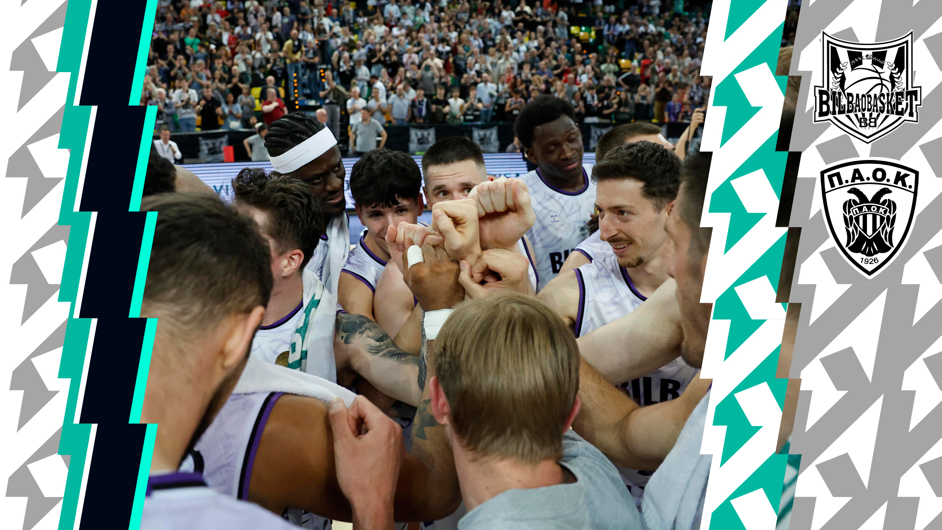 Final de la FIBA Europe Cup 2026 entre el Bilbao Basket y el PAOK Salónicaa